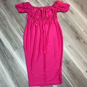 Pink dress